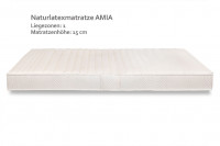 Bio Naturlatexmatratze Bio Naturlatexmatratze AMIA - 1 Zone / 17 cm