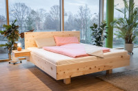 Massivholzbett Zirbe LEA Massivholzbett Zirbe LEA