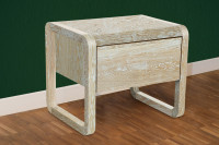 Massivholz Nachttisch Massivholz Nachttisch Eiche Vintage - FRANCES