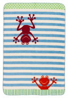Tagesdecke Biobaumwolle Tagesdecke Biobaumwolle Kinder Froschi